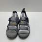 Dr. Martens Pearson Gray Leather Velcro Sandals Women's Size 9 M image number 2