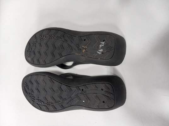 Okabashi Women's Black Sandals Size M image number 4