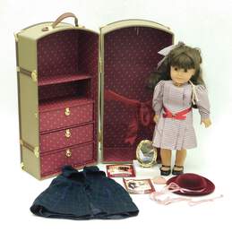 Pleasant Company American Girl Samantha Historical Character Doll w/ Trunk & Extras