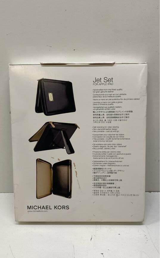 Michael Kors Jet Set Ipad Case Patent Black image number 2