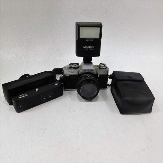 Minolta XG-1 SLR 35mm Film Camera W/ 50mm Lens Auto Winder & Flash image number 1