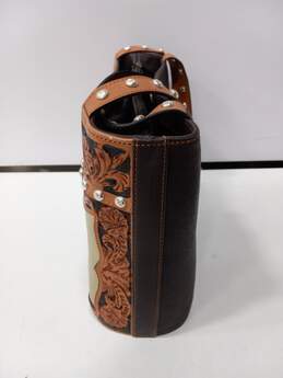 Montana Silversmiths Leather Western Style Tote Purse alternative image
