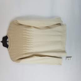 Alfani Women Gold Accent Long Sleeve Sweater XS alternative image