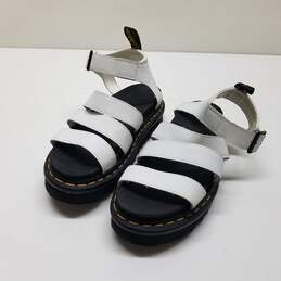 Doc Marten "Blaire" Platform 3 Strap Sandals White - US Size 6L