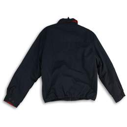 U. S. Polo Assn. Mens Black Long Sleeve Collared Full-Zip Bomber Jacket Size M alternative image