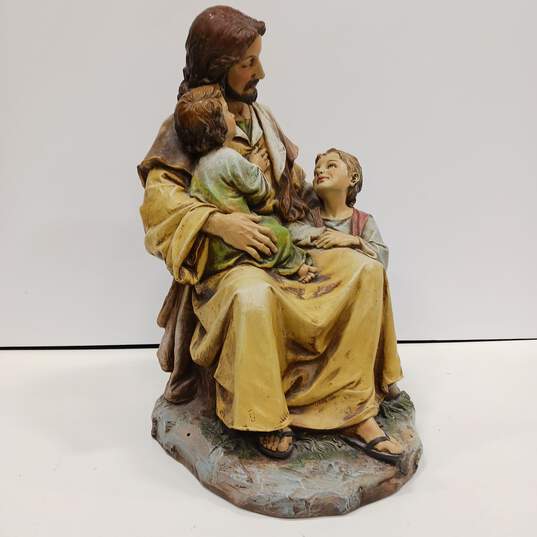 Statue of Jesus Holding Children image number 2