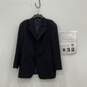 Armani Exchange Collezioni Mens Black Notch Lapel 3 Button Blazer Size 42R W/COA image number 1