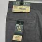 RALPH LAUREN GRAY WOOL FLAT FRONT DRESS PANTS SIZE 38WX30L NWT image number 3