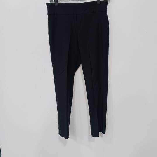 Women's Charter club Black Cambridge Slim Dress Pants Size 6PS image number 1
