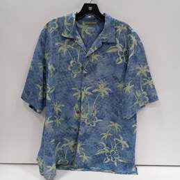 Men's Tommy Bahama Button Down Shirt Size Medium w/ Palm Tree