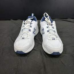 New Balance Men's 608V5 White/Navy Casual Comfort Cross Trainers Size 9.5