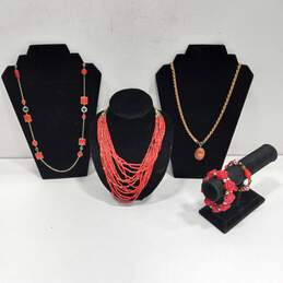 5 pc Set of  Assorted Costume Jewelry