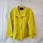 Yellow Snap Button Front Jacket Size L image number 1
