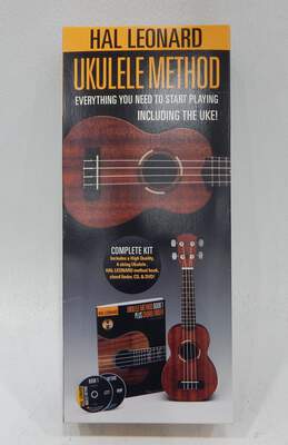Hal Leonard Ukulele Starter Kit w Ukulele, Instructional Book and CDs