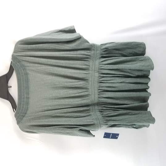 Lucky Brand Women Green Blouse L NWT image number 2
