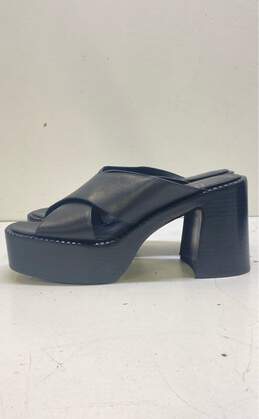 Jeffrey Campbell Black Slide Sandal Women 10