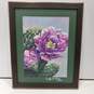 Framed & Signed Purple Majesty Cactus Print by Sue Ann Dickey w/COA image number 2