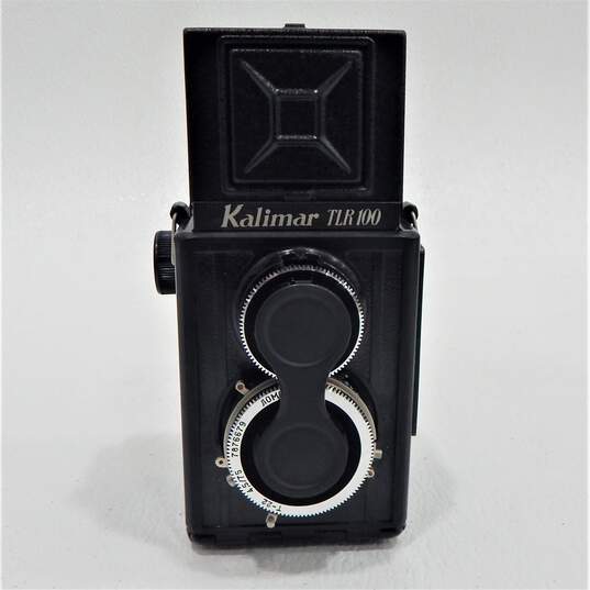 Vintage Kalimar TLR 100 Twin Lens Reflex Camera w/ Case and Original Box image number 4