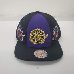Toronto Raptors Nostalgia Co. Mitchell & Ness Black Snapback Cap