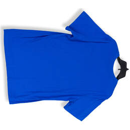Mens Blue Short Sleeve Crew Neck Pullover Activewear T-Shirt Size Large alternative image