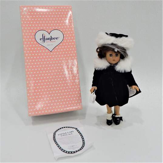 Vintage Little Lady Coat Set Effanbee Doll IOB w/COA image number 1