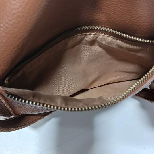 Brown Leather The Sak Tote Bag image number 6