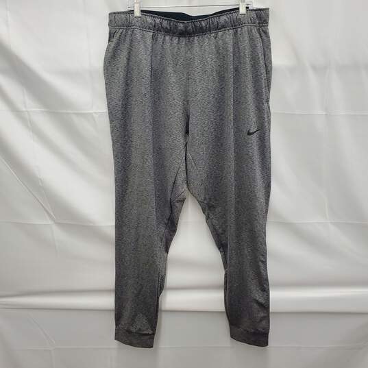 NWT Nike's MN's Heathered Gray Yoga Dri- Fit Pants Size XXL image number 1