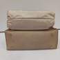 Andrew Marc New York Women's Beige Leather Tote Purse w/ Pouch image number 3