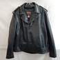 Black Bucati Leather Mean's Leather Motorcycle Jacket Size 48 image number 1