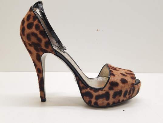 Dolce & Gabbana Fur Cheetah Heels Women's Size 38.5 (Authenticated) image number 1