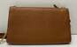 Tory Burch Everly Mini Top Zip Tan Leather Crossbody Bag image number 2