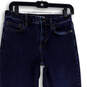 Womens Blue Denim Dark Wash 5-Pocket Design Straight Leg Jeans Size 6 image number 3