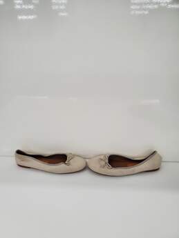 Women Tory Burch Flats Slip On Shoes Size-7.5 Used (white) alternative image