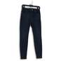 Womens Blue Denim Dark Wash 5-Pocket Design Skinny Leg Jeans Size 6-12 image number 1