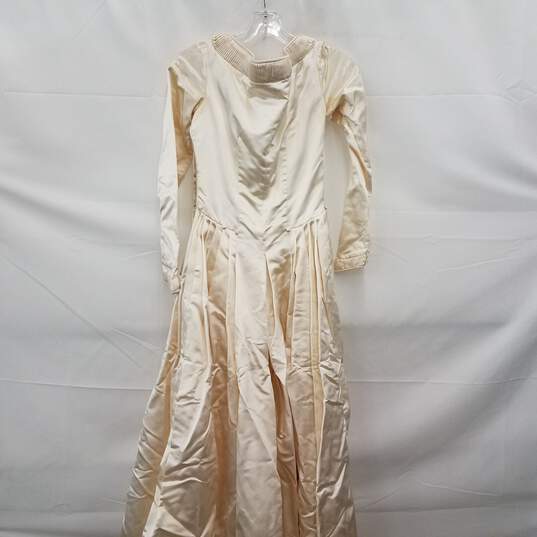 Marshall Field & Company Bride's Room Vintage Wedding Dress IOB image number 2