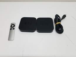 Lot of Two Apple TV (3rd Generation, Early 2013) Model A1469