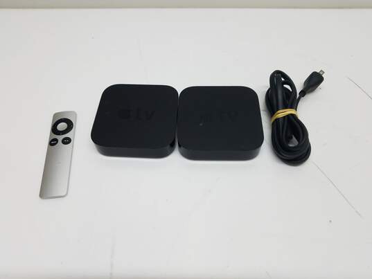 Lot of Two Apple TV (3rd Generation, Early 2013) Model A1469 image number 1