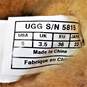 UGG Sheeskin Suede Classic Short Chestnut Women Boots US 5 image number 7