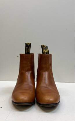 Diegos Leather Almond Toe Boots Tan 9.5 alternative image