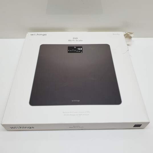 Withings WBS06 Smart Body Composition Wi-Fi Digital Scale Open Box/Untested image number 1
