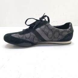 Coach Kelson Signature Black Canvas/Suede Women's Casual Shoes Size 8.5 alternative image
