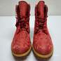 MEN'S TIMBERLAND 'RED DIGITAL' LIMITED RELEASE 6'' BOOTS SIZE 8.5 image number 4