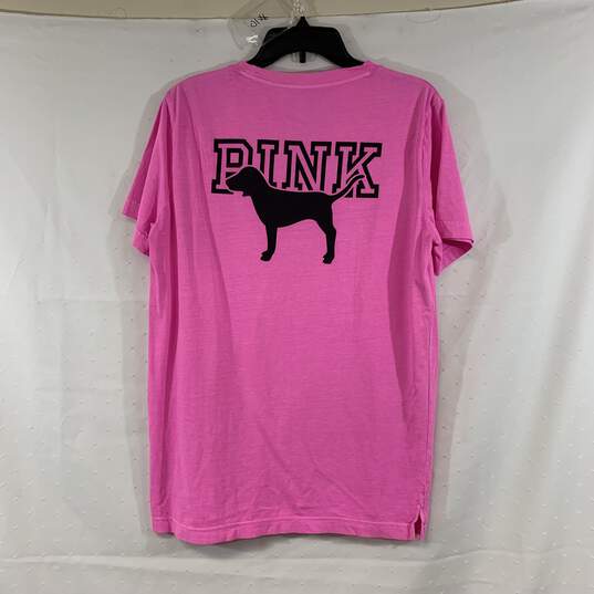 Men's Hot Pink PINK T-Shirt, Sz. M image number 2