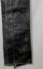 Dsquared2 Black Leather Pants - Size 46 image number 3