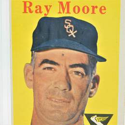 1958 Ray Moore Topps #249 Chicago White Sox alternative image