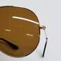 RAY-BAN RB3025 GOLD AVIATOR METAL GRADIENT SUNGLASSES image number 6