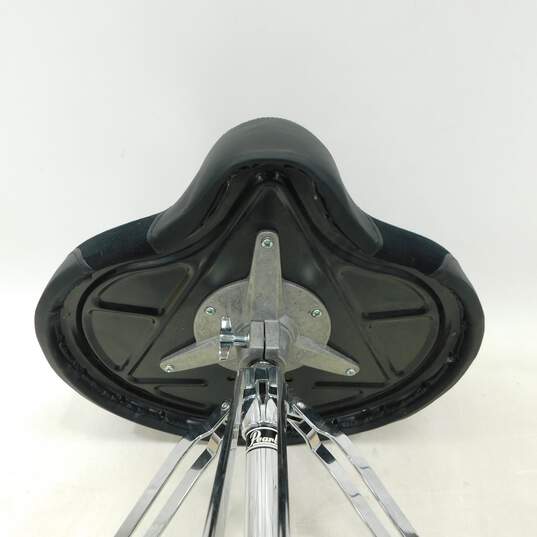 Pearl Brand Roadster Throne Model Saddle-Style Padded Drummer's Seat image number 3