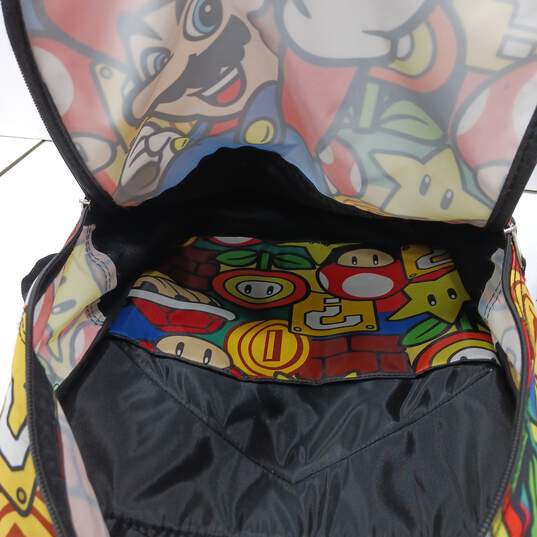 Kids Multicolor Video Game Character Backpack With Matching Lunch Bag image number 4