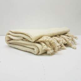 Free People Ivory Women's Knitted Scarf
