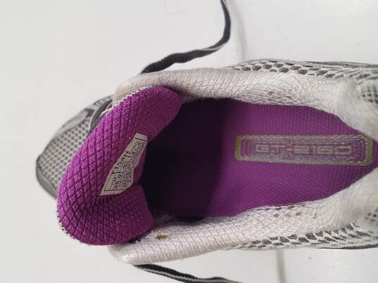 Asics Gel Gt 2160 Women’s Size Us 9.5 Silver Purple Athletic Running image number 8
